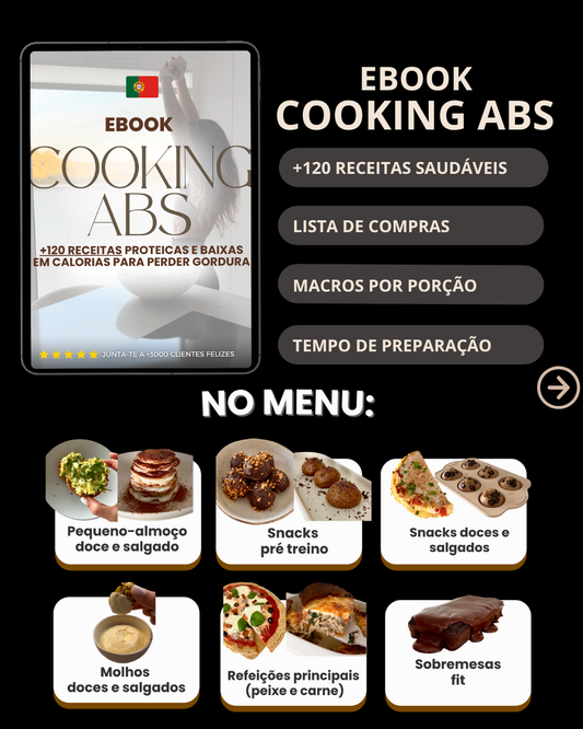 EBOOK COOKING ABS + PLANO 4 SEMANAS