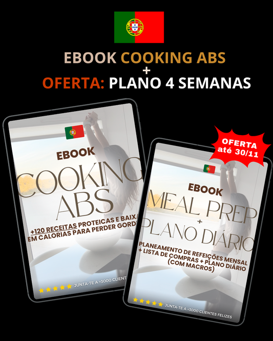 EBOOK COOKING ABS + PLANO 4 SEMANAS