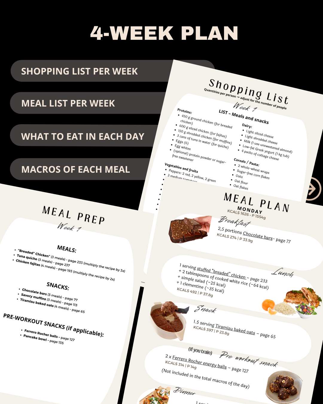 MEAL PREP PLAN - ENGLISH