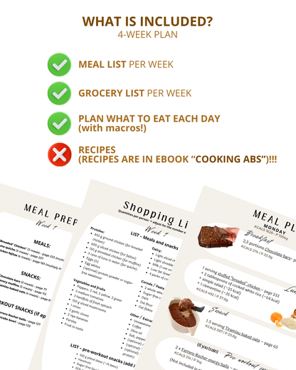 MEAL PREP PLAN - ENGLISH