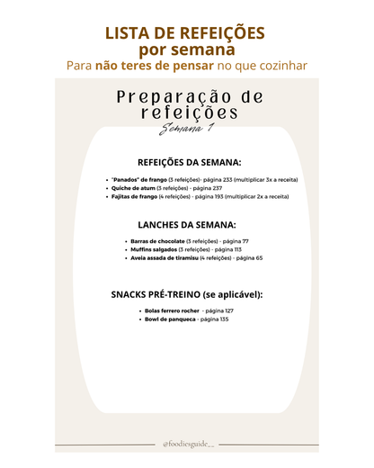 PLANO MEAL PREP (PORTUGUÊS)